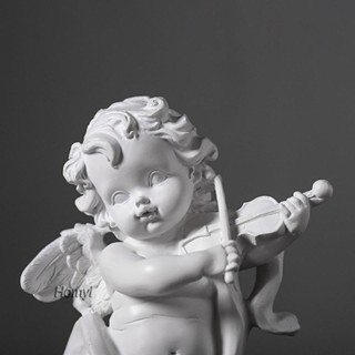 [Homyl] ฟิกเกอร์รูปปั้นนางฟ้า Cherub สําหรับตกแต่งบ้าน และนอกบ้าน