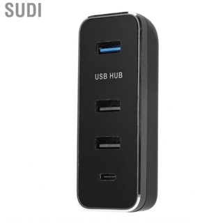 Sudi 4 in 1 Car USB Hub Multiport Extension Adapter Replacement for Tesla Model 3 Y 2022-2023 Splitter