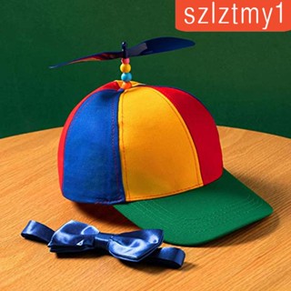 [szlztmy1] หมวกเฮลิคอปเตอร์ หลากสีสัน สําหรับเดินทาง กลางแจ้ง