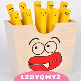 [Lzdyqmy2] เกมจับคู่สีมันฝรั่งทอดจําลอง สําหรับเด็กอนุบาล