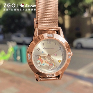 Zgox Sanrio Cinnamon Dog นาฬิกาข้อมือ กันน้ํา ระดับไฮเอนด์ หรูหรา สําหรับเด็กผู้หญิง นักเรียนประถม มัธยมต้น