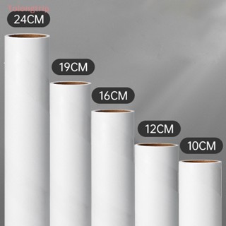 Tolongtrip&gt; ลูกกลิ้งกระดาษ ฉีกได้ แบบเปลี่ยน สําหรับกําจัดฝุ่น ทําความสะอาดเสื้อผ้า สุนัข แมว 1 ชุด