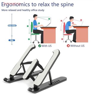 Tolongtrip&gt; ขาตั้งแท็บเล็ต PC ระบายความร้อน ปรับได้ พับได้ สําหรับแล็ปท็อป 1 ชิ้น