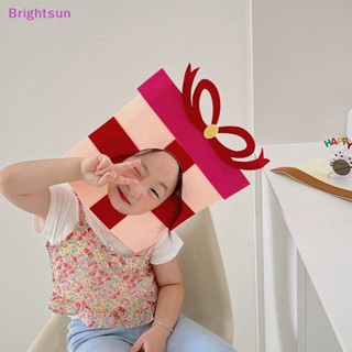 Brightsun หมวกผ้าสักหลาด พร้อมเชือก พร็อพถ่ายรูป สําหรับปาร์ตี้วันเกิดเด็ก