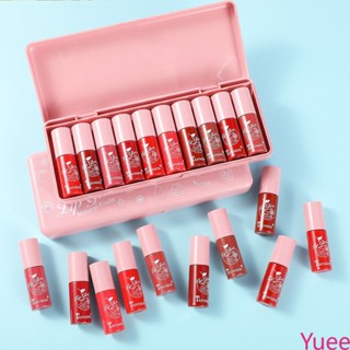 Teayason Lip Gloss Shiny Lip Honey Glass Lip Fine Flash Pearlescent Band Shiny Jelly Color ยิปซี