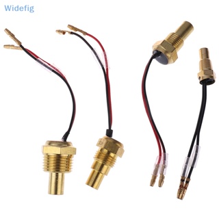 Widefig เซนเซอร์อุณหภูมิน้ําดิจิทัล 12V 24V 50K 10 14 16 21 มม. สําหรับรถยนต์ รถบรรทุก