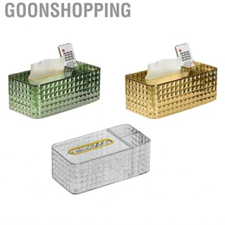 Goonshopping Tissue Box Cover Holder  Wide Mouth Napkin Container Case Rhombus Texture for Bedroom