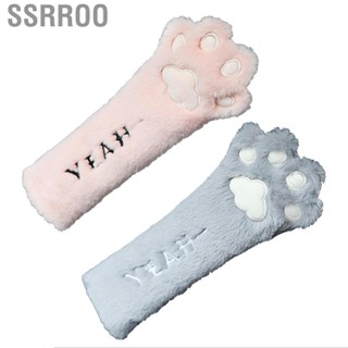 Ssrroo Claws Seatbelt Covers Comfortable Soft Car  Belt Strap Cover for Women Interior Accessories Decoration