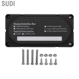 Sudi Bus Bar Power Distribution Box High Accuracy Terminal Post Junction Safe for 12 To 48v Car