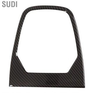 Sudi Gear Shift Panel Cover Center Console  Frame Perfect Fit Carbon Fiber Style Scratch Resistant for Car