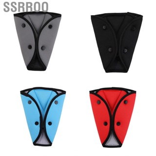 Ssrroo Belt Safety Adjuster  Child Triangle Breathable Cotton Environmentally Friendly Comfortable for Vehicle