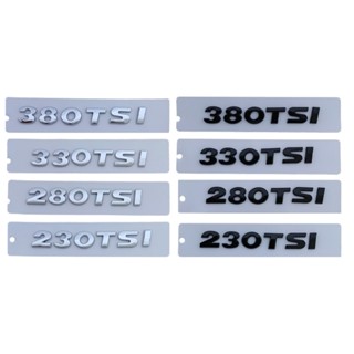 สติกเกอร์ ABS ติดท้ายรถ สําหรับ Volkswagen 230 280 330 380 TSI Golf Polo Passat Tiguan Auto Badge