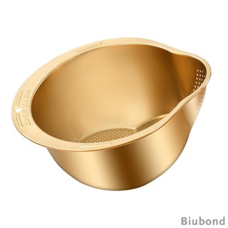 [Biubond] กระชอนล้างจาน ชามใส่ข้าว และผลไม้ อเนกประสงค์ ระบายน้ํา สําหรับทําความสะอาดพาสต้า