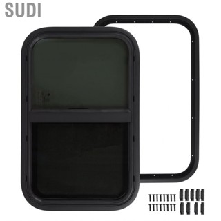 Sudi rv  interior lights RV Window Horizontal Vertical Rounded Slid with Insect Nets Drain Hole for 610x385mm Motorhome