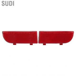 Sudi 6398260440 Rear Bumper Reflector Impact Proof Marker Red for Car