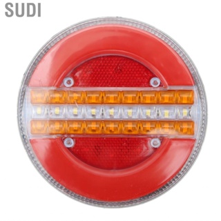 Sudi Reverse Marker Lights Truck  Tail Light Round Type Impact Resistant Multiple Colors 1200LM for Van Yacht