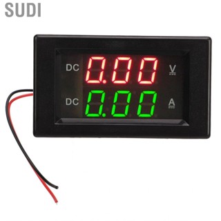 Sudi YB4835VA Digital Voltmeter Ammeter DC 600V 100A Decimal Point Automatic Shift Dual Display Current