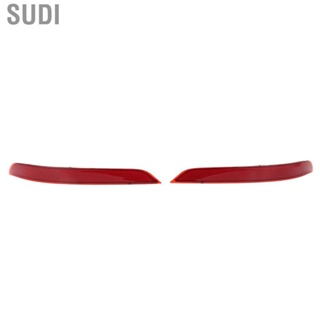 Sudi Bumper Reflector  Aging 63147290091 Red Lens Rear Improve Car Visibility for X5 F15 2014-2018