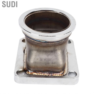 Sudi V Band Adapter 2.5in To T4 Turbo Flange Stainless Steel for Cars Trucks