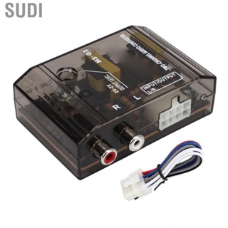 Sudi Car Audio Converter  2 Channel Vehicle 50W Impact Resistant High Frequency To Low Interference for