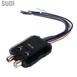 Sudi 2 Channel Car Audio Converter  High Low 80W Input Precision for Amplifiers