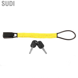 Sudi Seat Belt  Lock Sturdy Structure  Theft Car Steering Wheel High Security 17in Length Portable for SUVs