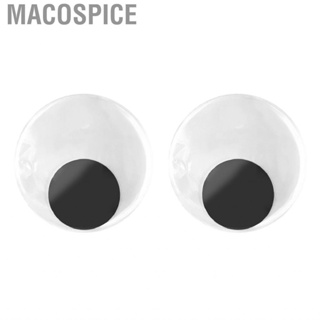 Macospice Wiggle Eye  Present Wide Application 1 Pair Googly Eyes for Fridge