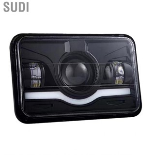 Sudi 4x6 Inch  Headlights  9‑32V DC 45W Rectangle High Low Beam IP68  for Bus