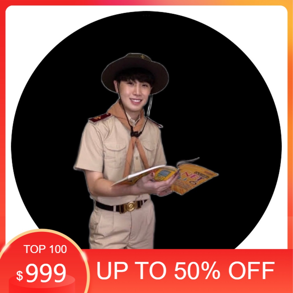 [ผ้าฝ้าย] ชุดลูกเสือครูผู้ชาย ชุดผู้กำกับลูกเสือชาย ผ้าฝ้าย 100% ชุดครูลูกเสือไซส์ใหญ่