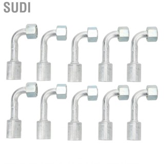 Sudi Air Conditioning 90 Degree Connector Leakage Proof  5/8in 0.94inn Large Bore ID  Aging Joint for Cars