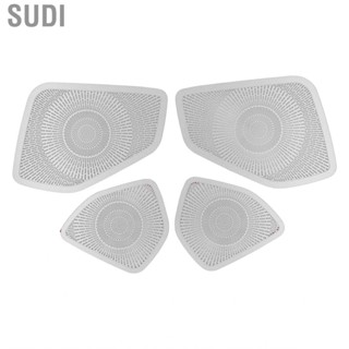 Sudi Car Door Speaker Cover Scratch Resistant Automobile Grille Trim for