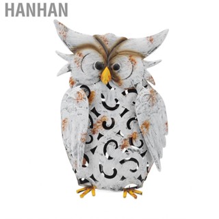 Hanhan Solar Light Owl Shape  Decorative For Garden Lawns Patios