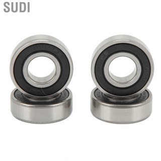 Sudi 6202‑RS Chrome Steel Bearing Set Tough Direct Replacement Mini Bike Wheel Low  Coefficient for