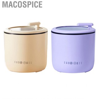 Macospice Mini Rice Cooker  Multifunction Electric Maker 6h Reservation for Home Travel Dormitory Office Outdoor