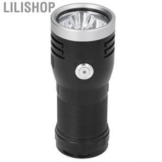 Lilishop P50 Flashlight 3LED Long Range 10000LM Stepless Dimming USB Water