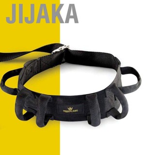 Jijaka Waist Support Band Breathable Black Comfortable Back Belt for Patient Disabled