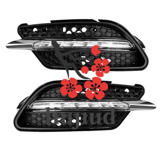 Liujiud ไฟตัดหมอก LED DRL สําหรับ Benz W204 C Class C300 2008-2011 1 คู่