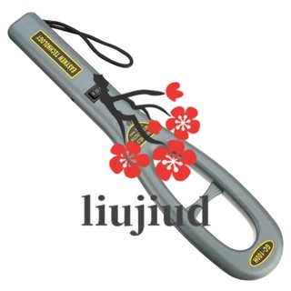 Liujiud เครื่องสแกนเนอร์ตรวจจับโลหะ แบบพกพา GC101H สีเทา 1 ชิ้น