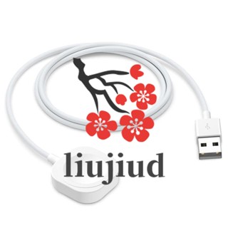 Liujiud สายชาร์จแม่เหล็ก สีขาว สําหรับ Apple Watch Charger Series 8 7 6 5 4 3 2 SE Ultra 1 เมตร