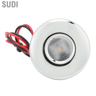 Sudi Step Light Warm White 3000K 100LM 39mm Aisle Rust Proof Smooth Surface Strong Sealing for Home