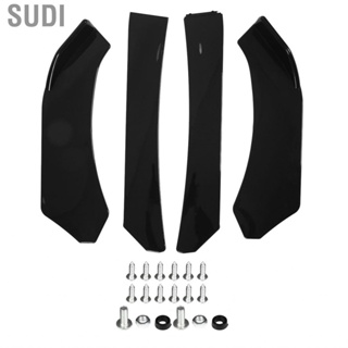 Sudi Vehicle Front Bumper Chin Spoiler Strong Adhesion Flexible Car Font Lip  Lasting Serving Increase Horsepower