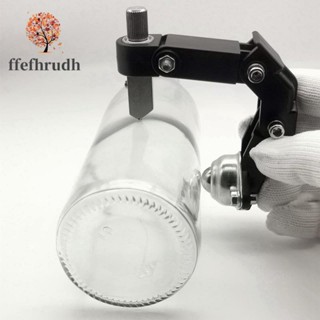 Ffefhrudh ชุดเครื่องมือตัดขวดแก้ว ทรงสี่เหลี่ยม และกลม พร้อมอุปกรณ์เสริม DIY