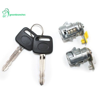 Greenbranches1 ชุดล็อคประตู พร้อมกุญแจ (L &amp; R) สําหรับ 89-95 Toyota Pickup 89-98 4Runner Toyota Door Lock Cylinder Key 69051-35030