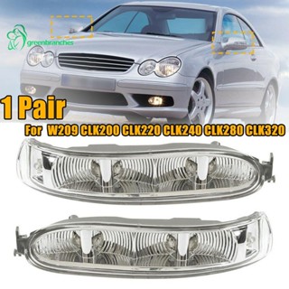 Greenbranches1 ไฟเลี้ยว LED ติดกระจกมองข้าง ซ้าย ขวา สําหรับ Mercedes Benz W209 CLK 2002-2009