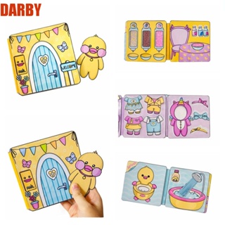 Darby สติกเกอร์ ลายสุนัข เป็ดสีเหลือง 3D แฮนด์เมด DIY ของเล่นสําหรับเด็ก