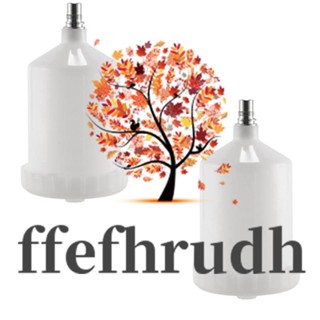 Ffefhrudh ถ้วยพ่นสีพลาสติก สีขาว สําหรับเครื่องพ่นสี Sata Hvlp 2 ชิ้น