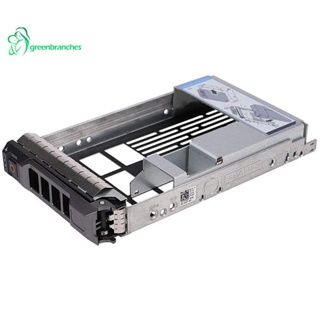 Greenbranches1 ถาดแคดดี้ฮาร์ดไดรฟ์ 3.5 นิ้ว พร้อมอะแดปเตอร์ 2.5 นิ้ว สําหรับ Dell PowerEdge Servers NVMe SSD SAS SATA