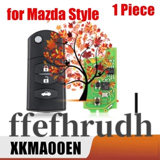 Ffefhrudh Xhorse XKMA00EN อะไหล่รีโมตกุญแจ 3 ปุ่ม สําหรับ Mazda Style VVDI