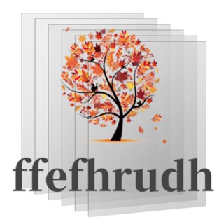 Ffefhrudh ฟิล์ม FEP 260X200X0.15 มม. อุปกรณ์เสริม สําหรับเครื่องพิมพ์ 3D ANYCUBIC Photon M3 M3 Plus Mono X ELEGOO Saturn Saturn S 4K LCD 6 ชิ้น