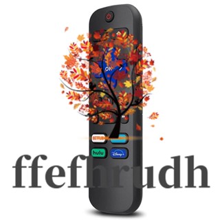 Ffefhrudh รีโมตทีวี แบบเปลี่ยน สําหรับทีวี Roku TCL Roku Hisense Roku Sharp Roku TV TV Netflix Hulu